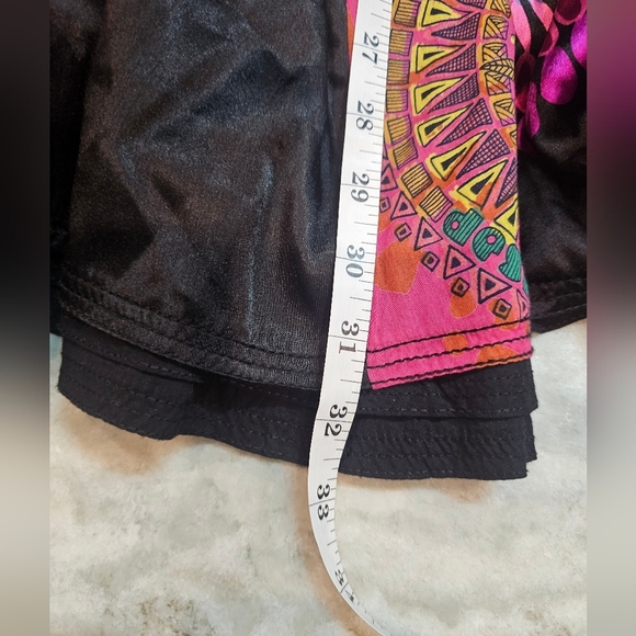 Desigual Girls Long Sleeve Mandala Print Dress Size 13/14 Colorful Boho - Picture 11 of 12